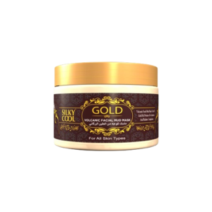 Silky Cool Gold Volcanic Facial Mud Mask 350ml