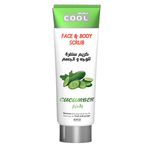 Silky Cool Face & Body Scrub Cucumber 275ml