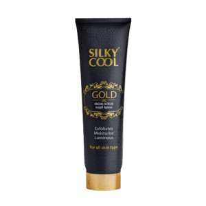 Silky Cool Gold Facial Scrub 140ml