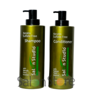 Salon Studio Keratin Sulfate Free Shampoo & Conditioner 1000ml