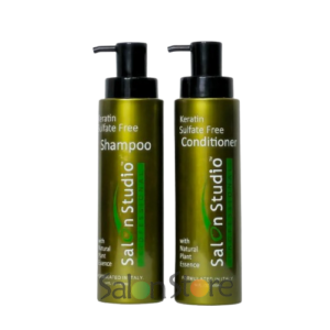 Salon Studio Keratin Sulfate Free Shampoo & Conditioner 400ml