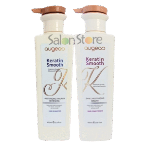 Augeas Keratin Smooth Shampoo & Conditioner 450ml