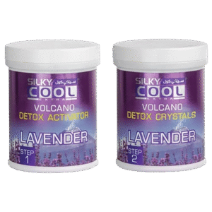 Silky Cool Volcano Detox Crystals Lavender Kit