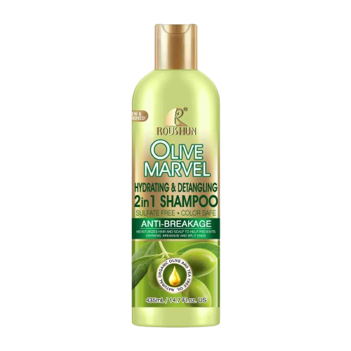 Olive Marvel Hydrating & Detangling 2in1 Shampoo